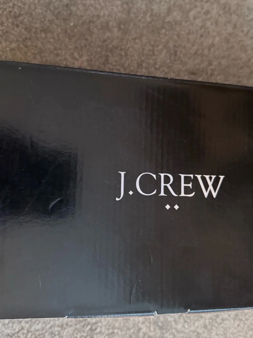 J. Crew Black Leather Rounded-Toe Ballet Flats - Picture 4 of 4